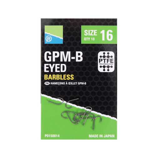 PRESTON INNOVATION GPM-B EYED BARBLESS PRESTON INNOVATION GPM-B EYED BARBLESS