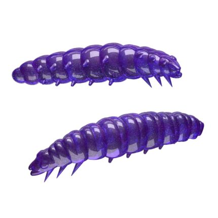 Libra-Lures-Larva-020-PURPLE-WITH-GLITTER