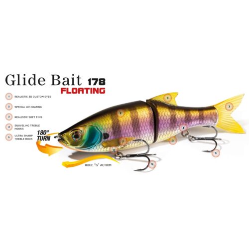 MOLIX GLIDE BAIT 178 FLOATING