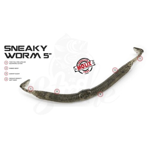 MOLIX SNEAKY WORM 5″